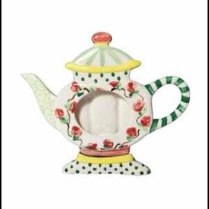 Teapot Table Top Ceramic Picture Frame